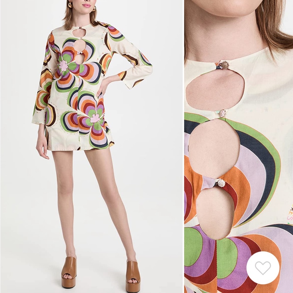 SIEDRES lily cutout dress. Size 40 (US sz 8 / medium)